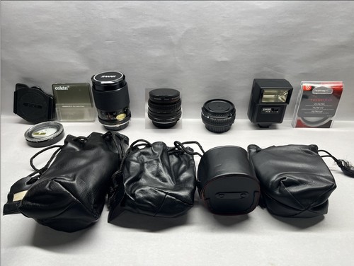 Camera lenses filters - , flash